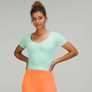 LULULEMON Align T-Shirt in Wild Mint Size 12